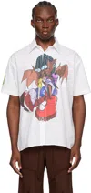 YAKU SSENSE EXCLUSIVE WHITE EVOLUTION SHIRT