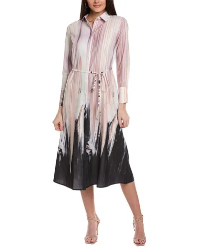 Yal New York Belted Shirtdress In Pink