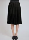 Yal New York Black Suede Skirt In Black
