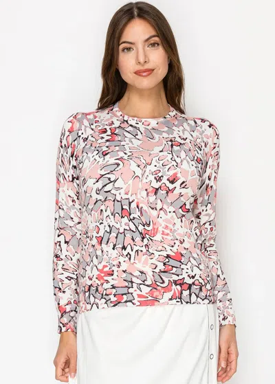 Yal New York Blush Harmony Crew Neck In Pink