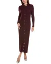 Yal New York Cable Knit Sweaterdress In Multi