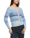 Yal New York Cardigan In Blue