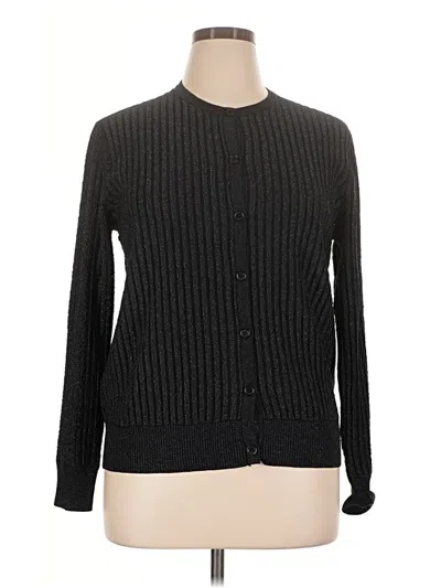 Yal New York Cardigan Sweater In Black