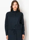 Yal New York Classic Navy Linen Shirt In Multi