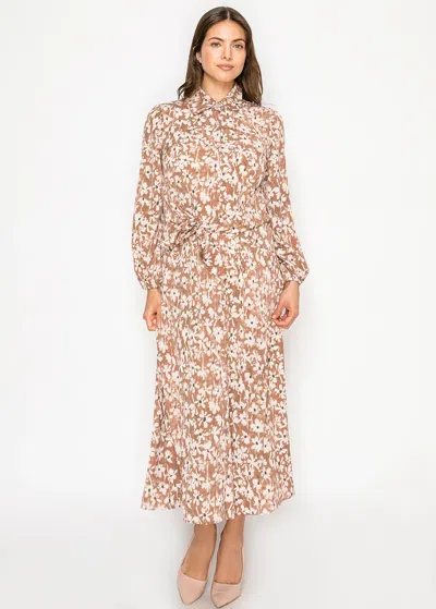 Yal New York Everyday Floral Maxi Dress In Neutral