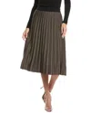 Yal New York Lurex Skirt In Black