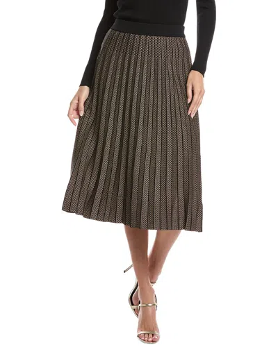 Yal New York Lurex Skirt In Black