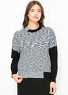 Yal New York Midnight Mist Knit Sweater In Black