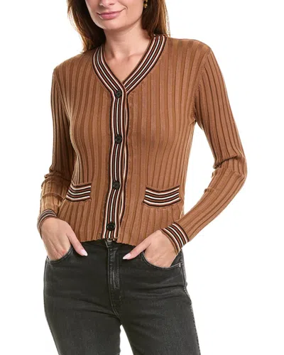 YAL NEW YORK YAL NEW YORK MULTI STRIPE CARDIGAN