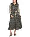 Yal New York Printed Shirtdress