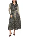 Yal New York Printed Shirtdress In Multi