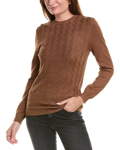 Yal New York Pullover Sweater In Brown