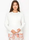 Yal New York Timeless White Henley Tee In White
