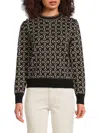 Yal New York Women's Shimmer Sweatshirt In Multi