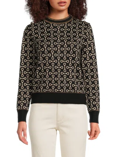 Yal New York Women's Shimmer Sweatshirt In Multi