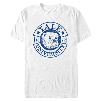 Yale University College Mascot 1872  Graphic T-shirt In White
