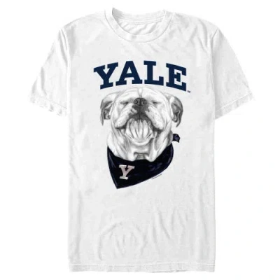 Yale University Happy Handsome Dan  Graphic T-shirt In White