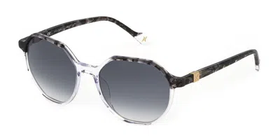 Yalea Sya034h Leymah 01km Women's Sunglasses Clear Size 53