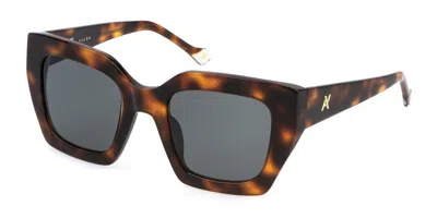 Yalea Sya053 Aretha 752p Women's Sunglasses Tortoiseshell Size 51