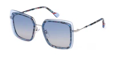 Yalea Sya085 Wislawa 579y Women's Sunglasses Tortoiseshell Size 53