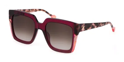 Yalea Sya106v Titti 0afd Women's Sunglasses Red Size 54