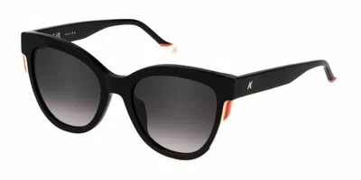 Yalea Sya121 Cholita Climbers 0700 Women's Sunglasses Black Size 54