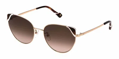Yalea Sya127 Zainab 0361 Women's Sunglasses Gold Size 58