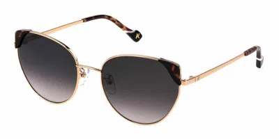Yalea Sya127 Zainab 300k Women's Sunglasses Gold Size 58