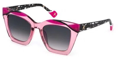 Yalea Sya151v Alicia 06be Women's Sunglasses Pink Size 51