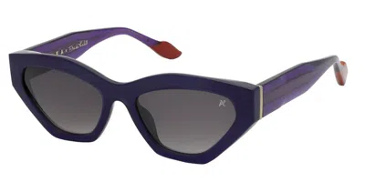 Yalea Sya174 Frida Kahlo 09px Women's Sunglasses Purple Size 55