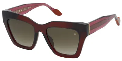 Yalea Sya175 Frida Kahlo 0v64 Women's Sunglasses Red Size 52