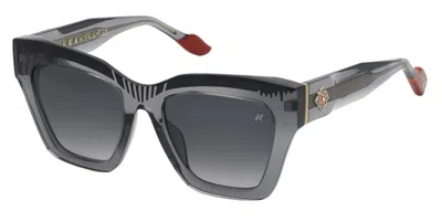 Yalea Sya175w Frida Kahlo 09mb Women's Sunglasses Grey Size 52 In Gray