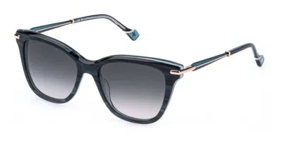 Yalea Sya196 Farzana 0v84 Occhiali Da Sole Blu Per Donna