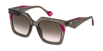 Yalea Sya215 Antonella 0alv Occhiali Da Sole Grigi Per Donna