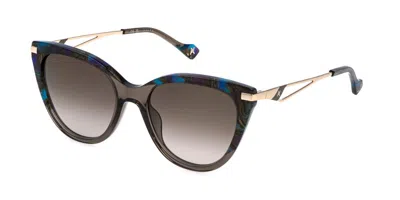 Yalea Sya216v Astrid 0alv Occhiali Da Sole Grigi Per Donna