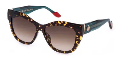 Yalea Sya224 Frida Kahlo 02bu Women's Sunglasses Tortoiseshell Size 56
