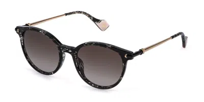 Yalea Sya245 Gerda 0492 Occhiali Da Sole Neri Per Donna