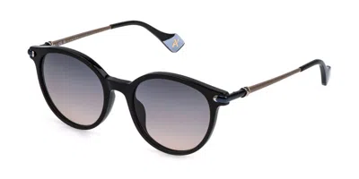 Yalea Sya246 Pastora 0alw Occhiali Da Sole Neri Per Donna In Black