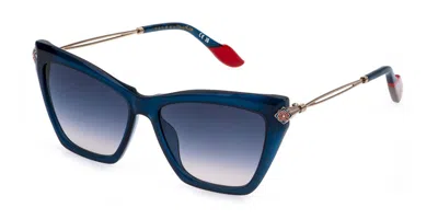 Yalea Sya251 Frida 07t8 Occhiali Da Sole Blu Per Donna