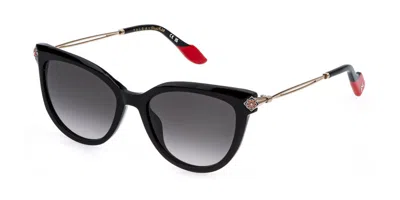 Yalea Sya252 Frida 0700 Women's Sunglasses Black Size 55