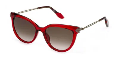 Yalea Sya252 Frida 0999 Women's Sunglasses Red Size 55