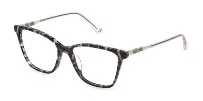 Yalea Vya018v Emiliana Women's Glasses, Tortoiseshell, Size 53 In Gray