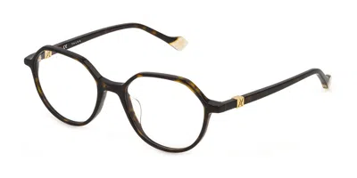 Yalea Vya019l Masako Women's Glasses, Tortoiseshell, Size 50 In Brown