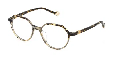 Yalea Vya019v Masako Women's Glasses, Tortoiseshell, Size 50