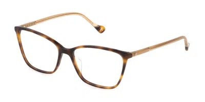 Yalea Vya048 Janet Women's Glasses, Tortoiseshell, Size 55 In Brown