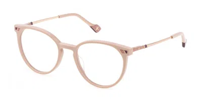 Yalea Vya068 Wang Women's Glasses, Brown, Size 51