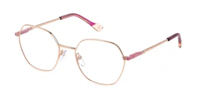 Yalea Vya069 Jennifer Women's Glasses, Rose-gold, Size 53