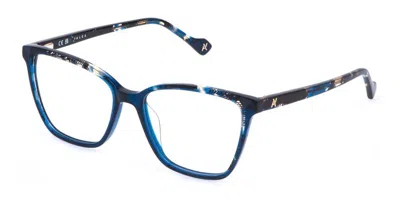 Yalea Vya113 Aphra 0agq Occhiali Da Vista Blu Per Donna (solo Montatura)
