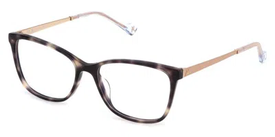 Yalea Vya117 Amandine Women's Glasses, Tortoiseshell, Size 54