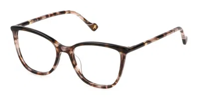 Yalea Vya128v Heidi Women's Glasses, Tortoiseshell, Size 52 In Brown